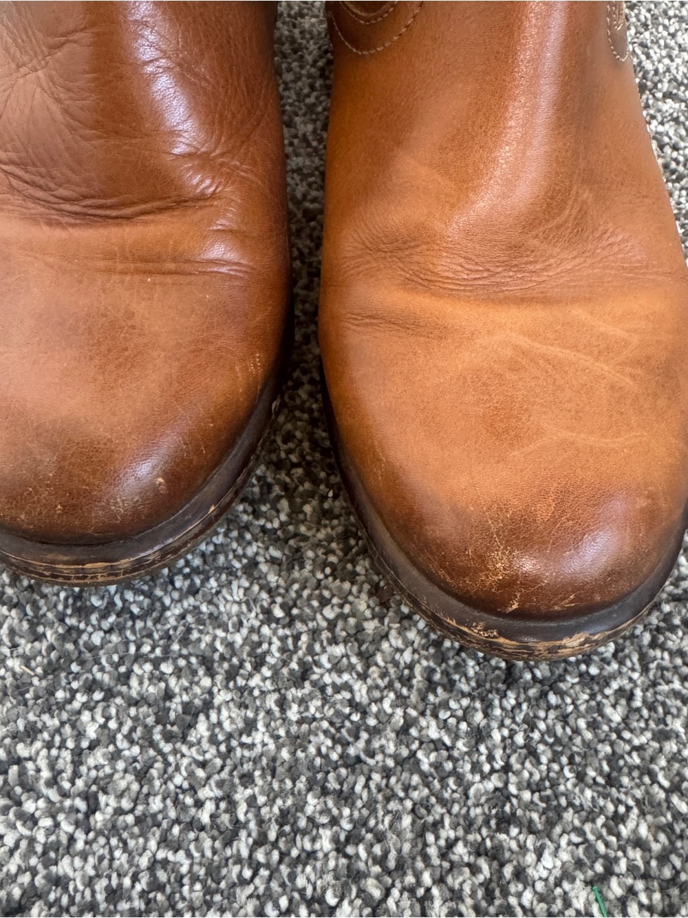 Pikolinos Zaragoza W9H-8800 Brandy Cognac Leather Ankle Boots EU 38 US 7.5 - Picture 5 of 11